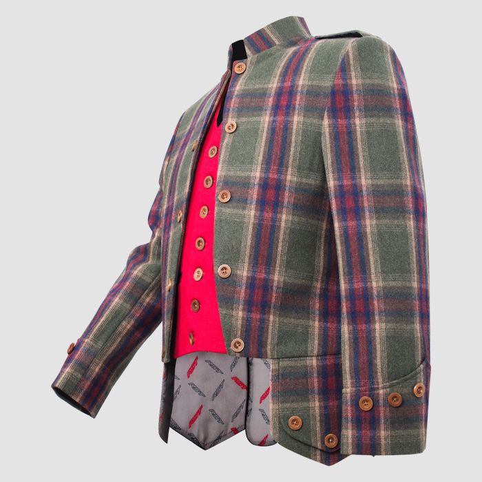 Ettrick Tweed Sheriffmuir Jacket With Waistcoat