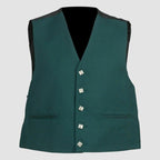 Green Sheriffmuir Doublet Jacket With Waistcoat