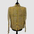 Elegant Napoleonic Hussar Military Uniform Style Jacket