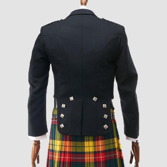 Men's Prince Charlie Jacket & 5 Button Waistcoat