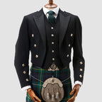 Men's Prince Charlie Jacket & 5 Button Waistcoat
