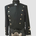 Black Montrose Scottish kilt Jacket
