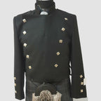 Black Montrose Scottish kilt Jacket