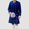 Sheriffmuir Doublet Jacket & Waistcoat Blue Wedding Kilt Jacket