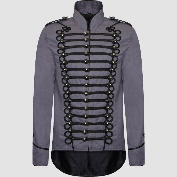 Military Parade Marching Jacket For Men's