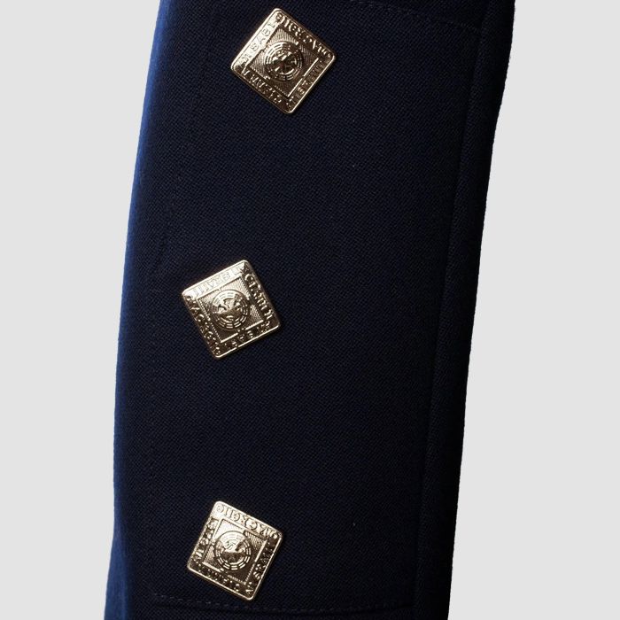 Men's Prince Charlie Jacket Waistcoat Navy