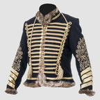 Men's Military Uniform Napoleonic Hussar Jacket
