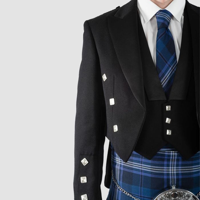 Black Prince Charlie Jacket & Vest