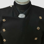 Black Montrose Scottish kilt Jacket