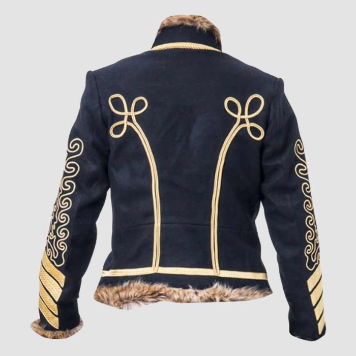 Men's Military Uniform Napoleonic Hussar Jacket