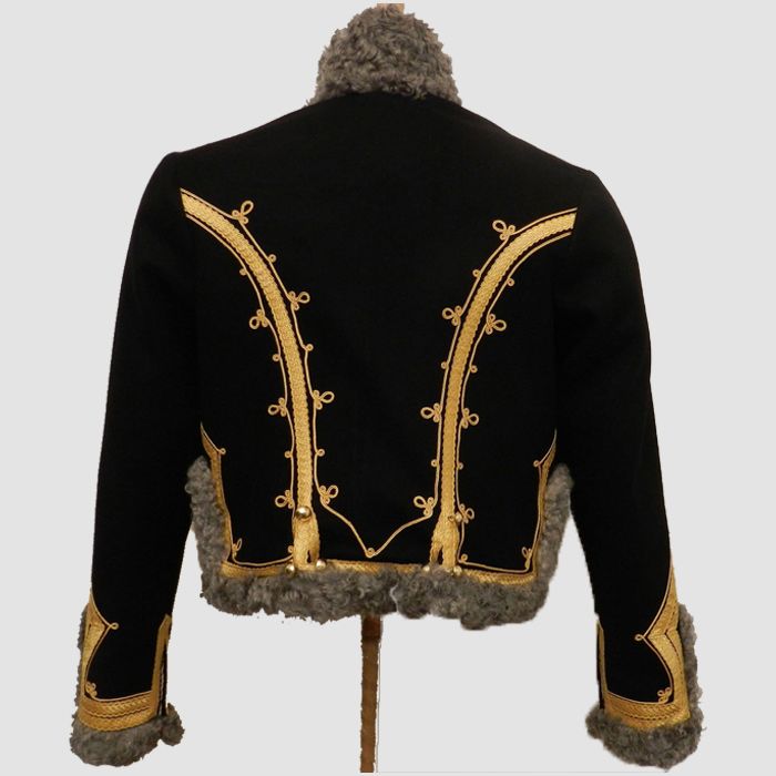 Men's Military Wool Pelisse Hussar Jacket