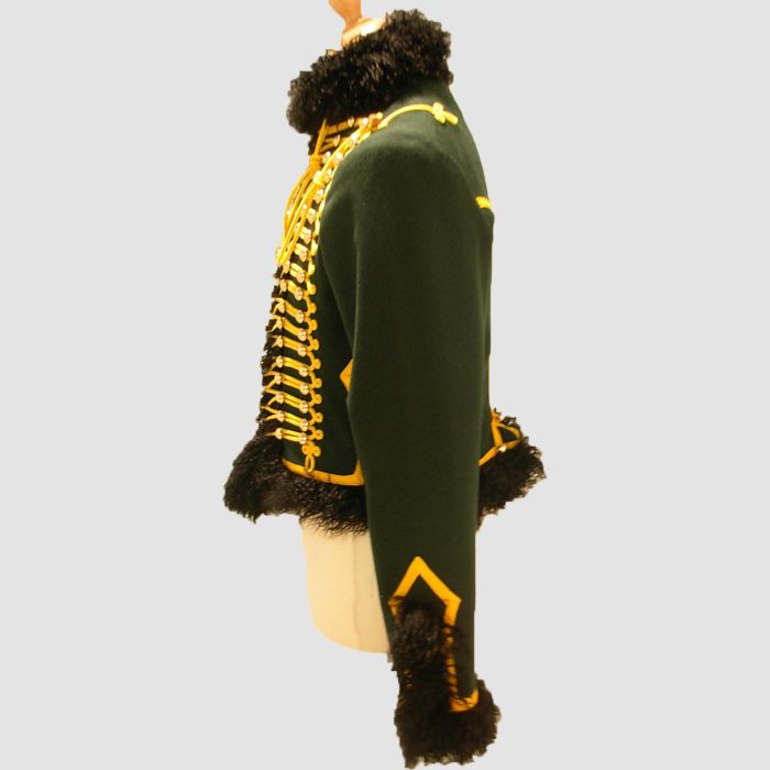 Men's Military Dolman And Pelisse Troop Hussar Jacket
