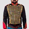 Goth Jacket Mcr Officer Military Drummer Parade Marching Band