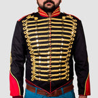 Goth Jacket Mcr Officer Military Drummer Parade Marching Band
