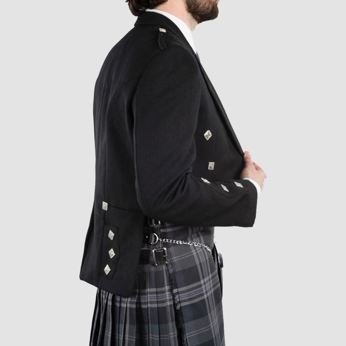 Black Prince Charlie Jacket & Vest