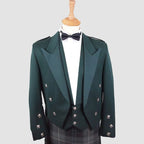 Bottle Green Prince Charlie Jacket & Waistcoat