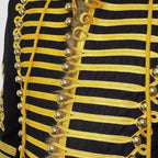 New Napoleonic Hussar Jacket Military Uniform Piping Tunic