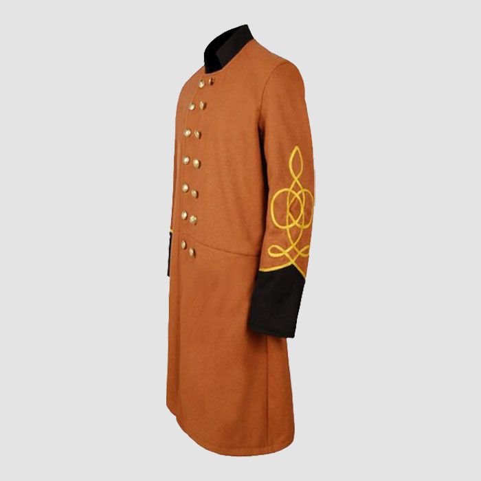 Union Captains Civil War Butternut Frock Coat