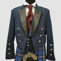 Prince Charlie Jacket Blue With Waistcoat