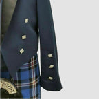 Prince Charlie Jacket Blue With Waistcoat