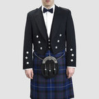 Navy Midon Prince Charlie Jacket & Waistcoat