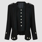 Doublet Sheriffmuir Kilt Jacket With 6 Button vest Wedding Kilts