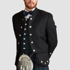 Doublet Sheriffmuir Kilt Jacket With 6 Button vest Wedding Kilts