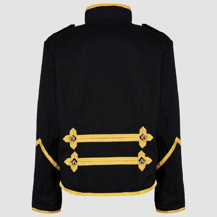 Black Parade Jacket Steampunk Punk Military Mcr Drummer