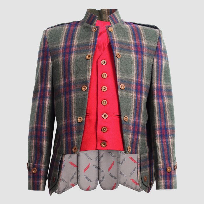 Ettrick Tweed Sheriffmuir Jacket With Waistcoat