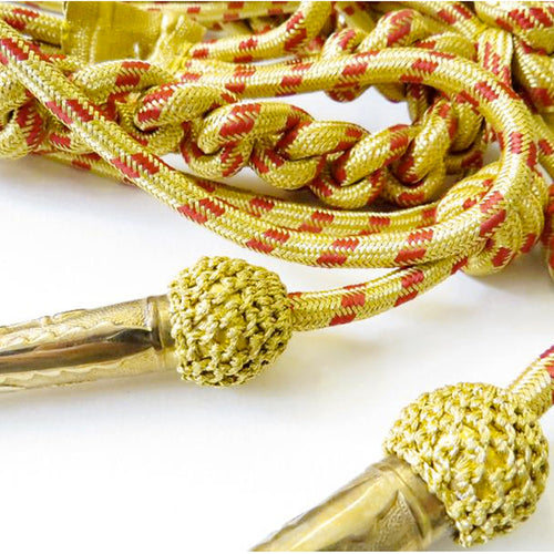 Aiguillette Golden and Red