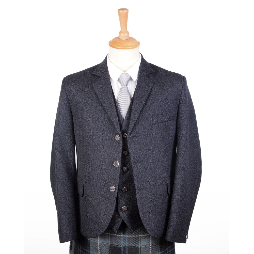 Wallace Kilt Jacket and Waistcoat Grey