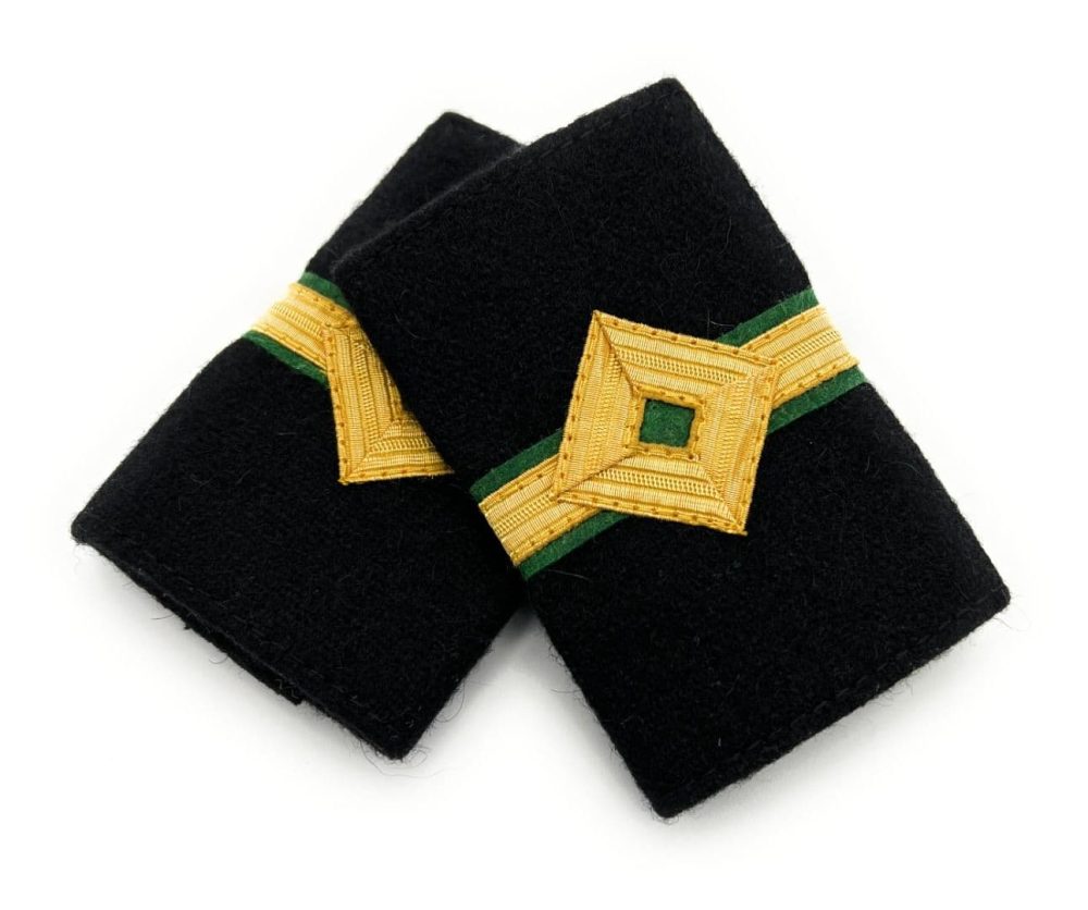 Epaulette Marine Dimond 1Bar Gold Green Junior