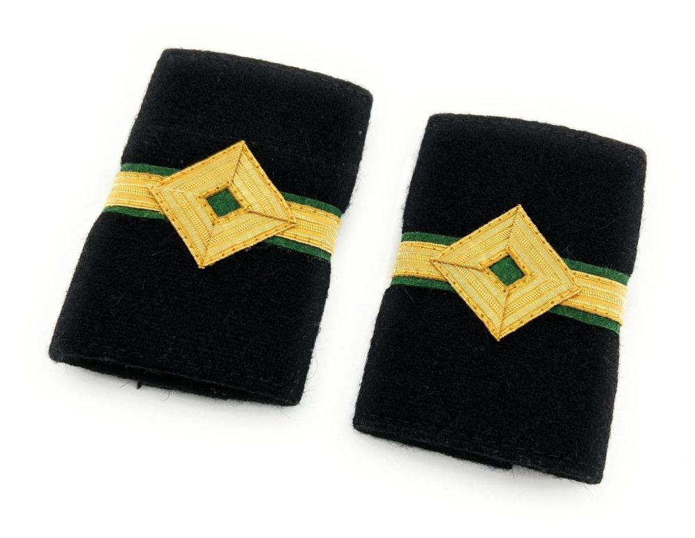 Epaulette Marine Dimond 1Bar Gold Green Junior