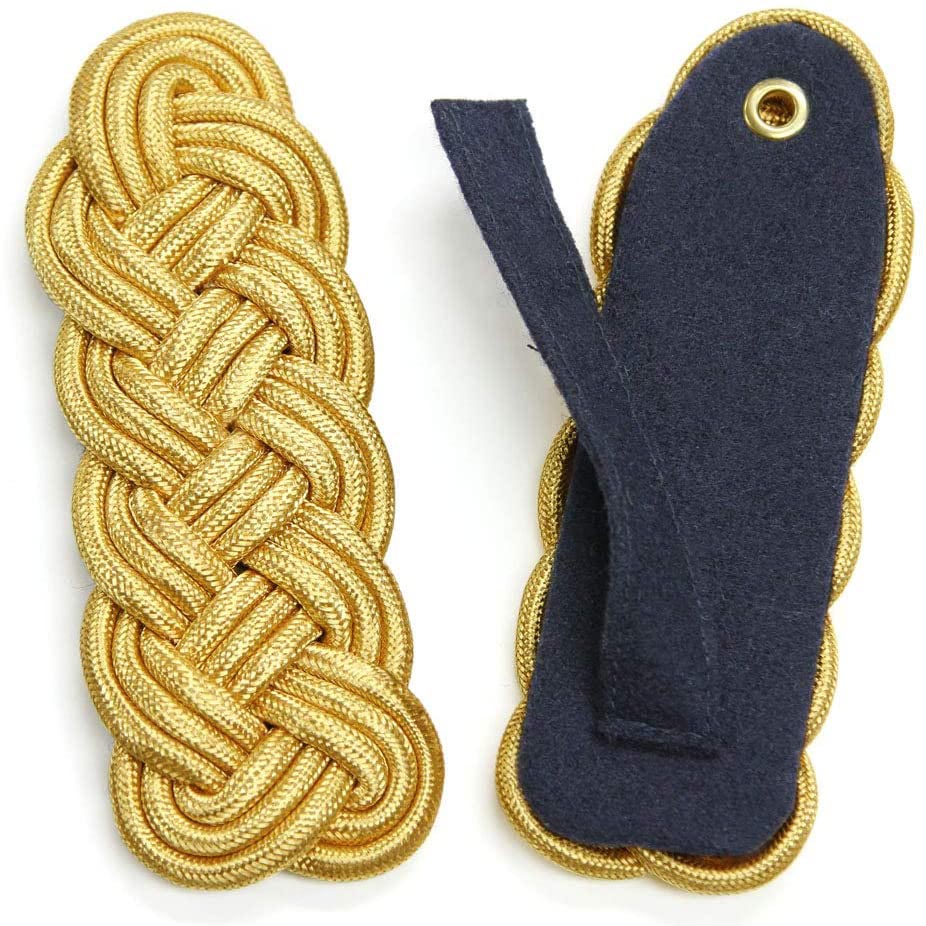 Gold Cord Epaulettes-Shoulder Board