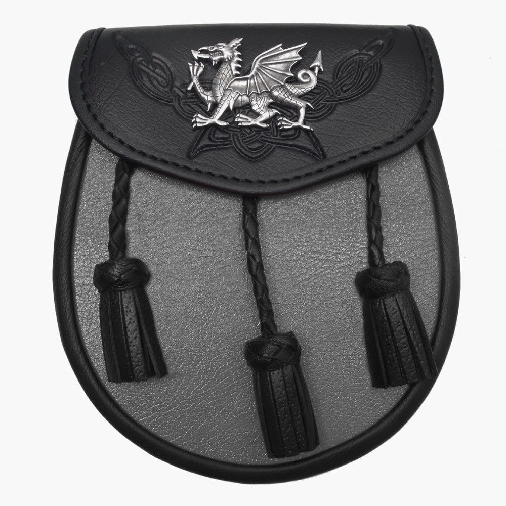Welsh Day Sporran Grey