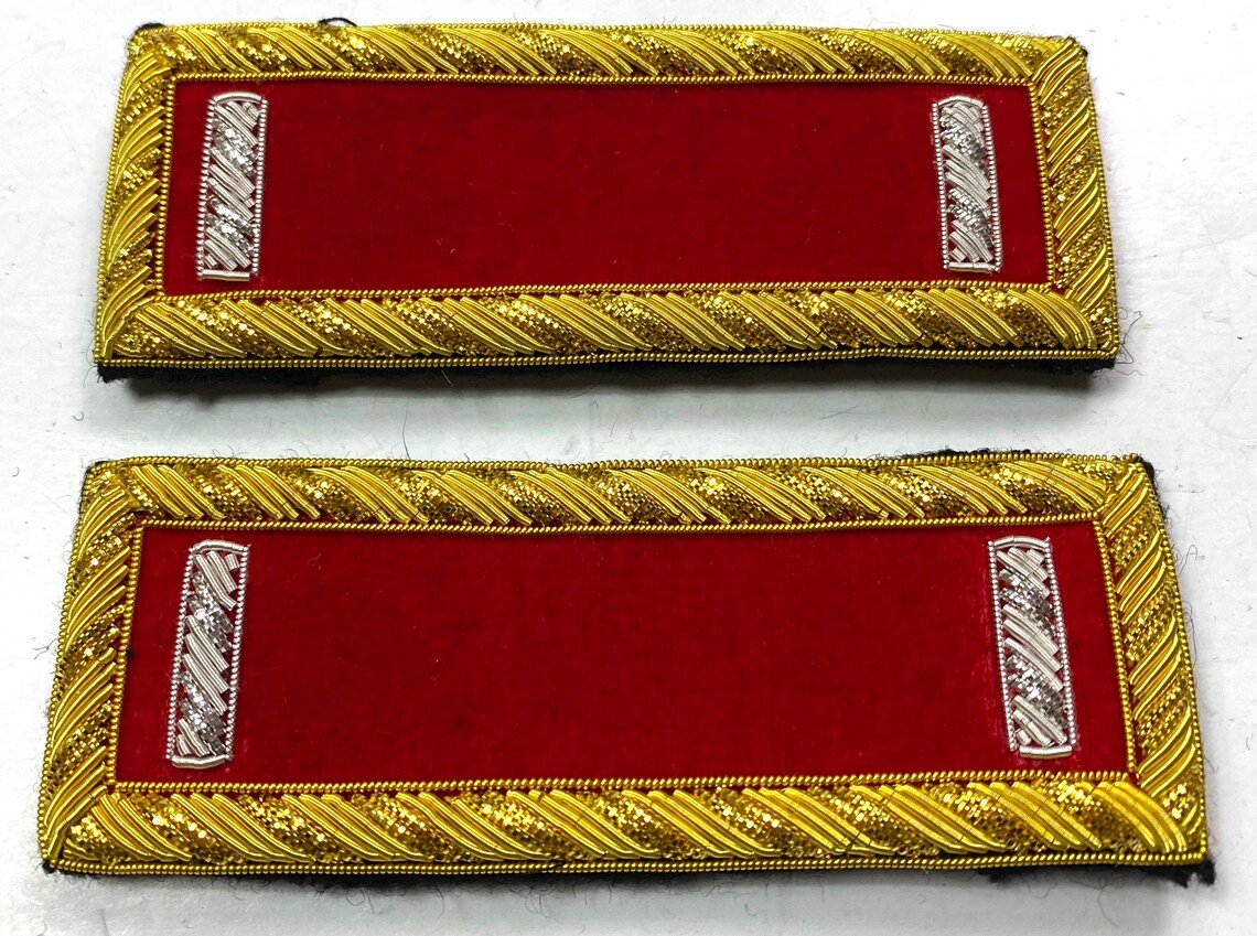 Old West Wars US Army M1872 Artillery Officer 1st Lieutenant Tunic Jacket Shoulder Boards