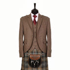 Argyll Tweed Jacket - Brown