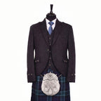 Argyll Tweed Jacket - Charcoal