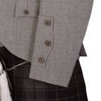 Braemar Tweed Jacket in Grey Arrochar