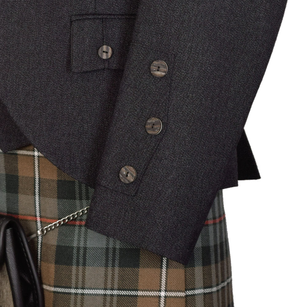 Braemar Tweed Jacket in Charcoal
