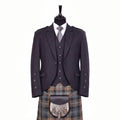 Braemar Tweed Jacket in Charcoal
