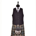 Braemar Tweed Jacket in Charcoal