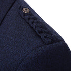 Braemar Tweed Jacket in Navy Arrochar