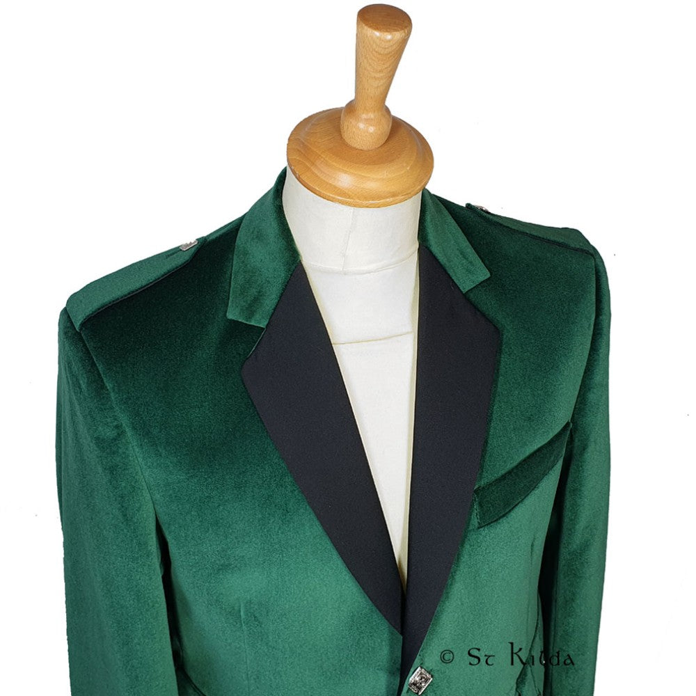 Velvet Argyll Kilt Jacket In 7 Colors