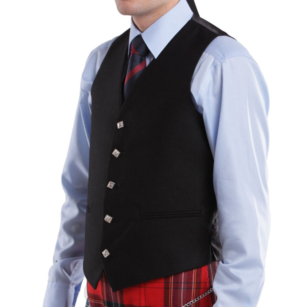 Barathea Men Waistcoat Vest