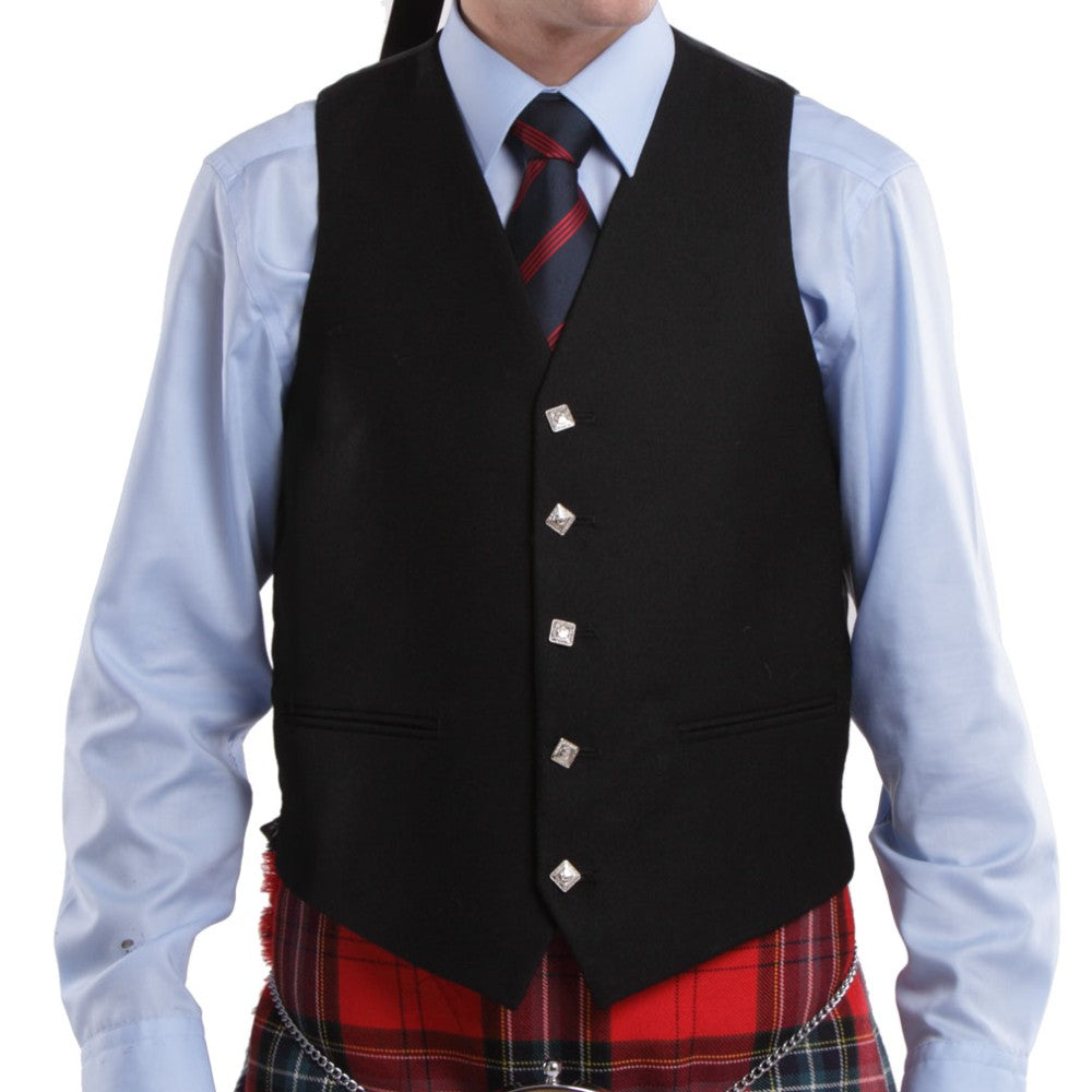 Barathea Men Waistcoat Vest