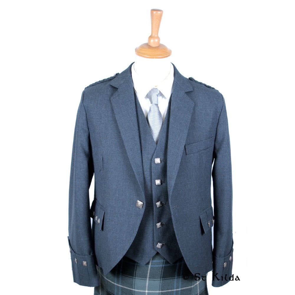 Vegan Kilt Jacket Tweed Wool Jacket