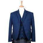 Wallace Kilt Jacket and Waistcoat Blue