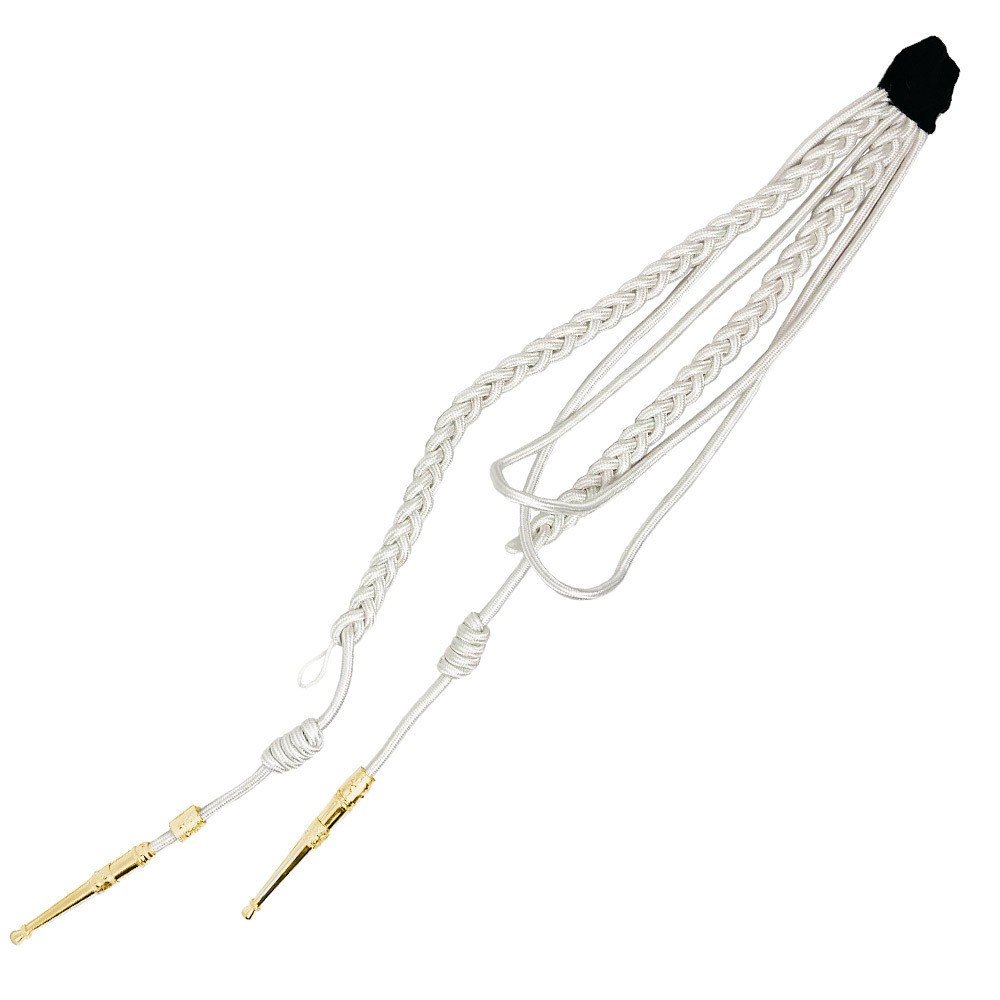 White Aiguillette Mobile Gendarmerie