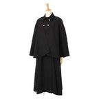 Black Ladies Black Inverness Cape